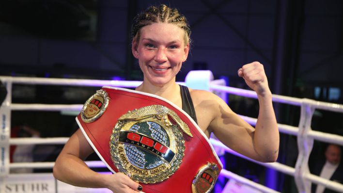 Boxweltmeisterin Nina Meinke. (Bild: IMAGO / Torsten Helmke)