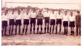 Die 2. Mannschaft von Sparta Lichtenberg in der Saison 1924/25 (SV Sparta Lichtenberg 1911 e.V.)