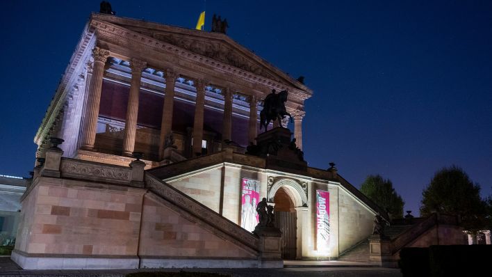 Symbolbild: Blick auf die Alte Nationalgalerie (Quelle: dpa/Christophe Gateau)