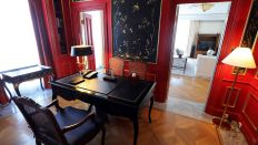 Blick in die Präsidentensuite des Luxushotels Adlon. (Quelle: dpa/Wolfgang Kumm)