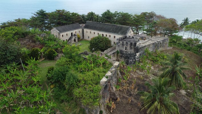 Fort Großfriedrichsburg im heutigen Ghana im Oktober 2022. (Quelle: rbb/Oliver Noffke)