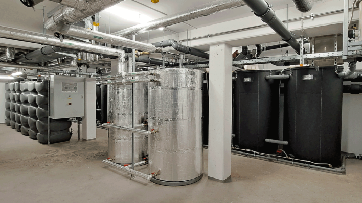 Grauwasserrecyclinganlage zur Aufbereitung von gebrauchtem Haushaltswasser (Quelle: Maren Schibilsky)
