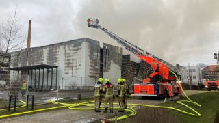 Feuerwehreinsatz - gelöschtes Feuer in Berlin Köpenick. (Quelle: rbb/T. Rostek)