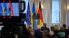 Bundespraesident Steinmeier spricht am 24. Februar am Jahrestag des russischen Überfalls auf die Ukraine im Schloss Bellevue (Quelle: IMAGO/Christian Ditsch)