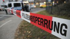 Eine Polizeiabsperrung während einer Bombenentschärfung in Oranienburg, Archivbild (Quelle: ZB/Oliver Mehlis)