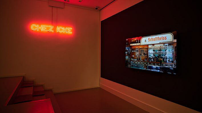 Ausstellung Chez Icke in der Kommunalen Galerie Berlin (Quelle: rbb/Antonia Krinninger)