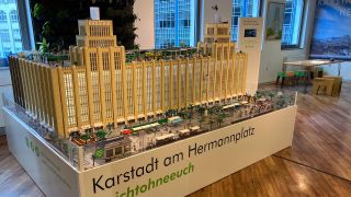 Legomodell von Karstadt am Hermannplatz (Quelle: rbb/Oda Tischewski)