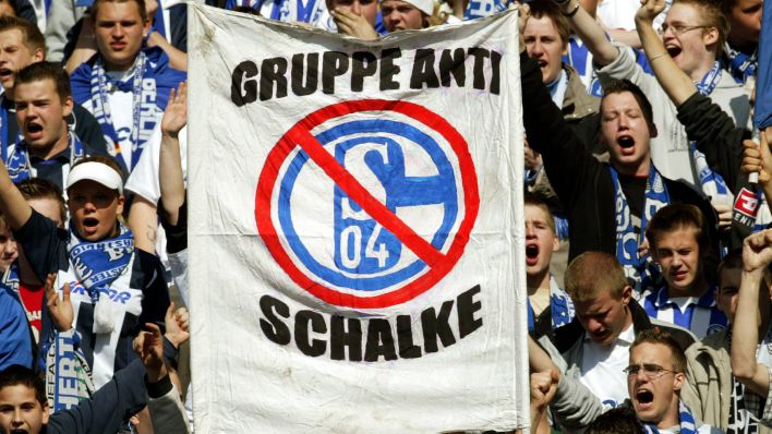 Herthafans gegen Schalke