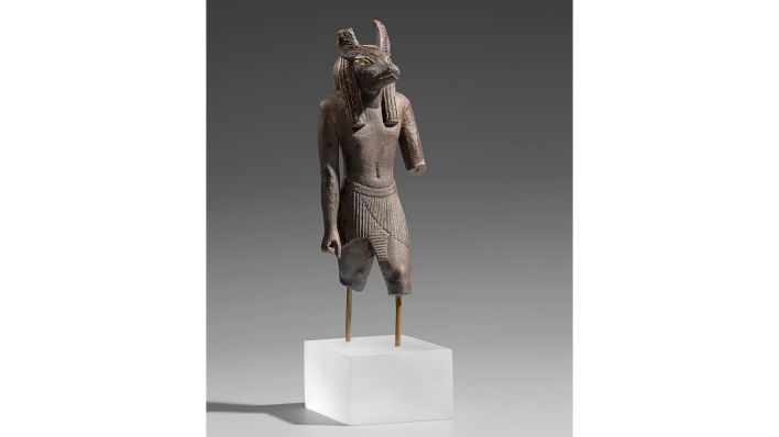 Statuette des schakalköpfigen Gottes Anubis, 1070 – 525 v.Chr. (Quelle: Staatliche Museen zu Berlin, Ägyptisches Museum und Papyrussammlung / Sandra Steiß)