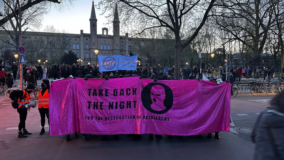queer-feministischen Demonstration "Take back the Night" (Quelle: rbb/Georg Stefan Russew)