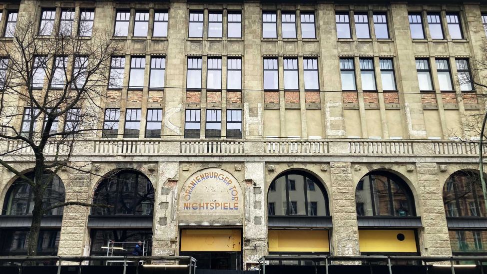 Das Stadtquartier Am Tacheles in der Oranienburger Straße.(Quelle:rbb/Anna Bordell)