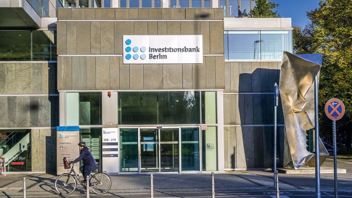 Die Investitionsbank Berlin in Berlin Wilmersdorf, aufgenommen am 06.10.2022. (Quelle: dpa/Schoening)