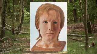 Rekonstruiertes Gesicht von einem 35-jährigen Mordfall in 2023 (Quelle: rbb)