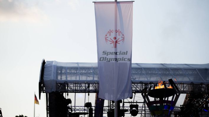 Die Flagge der Special Olympics (imago images/GEPA pictures)