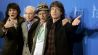 Die Rolling Stones präsentieren ihren Film "Shine a light" am 7.2.2008 auf der Berlinale. (Quelle: dpa/AP/Miguel Villagran)