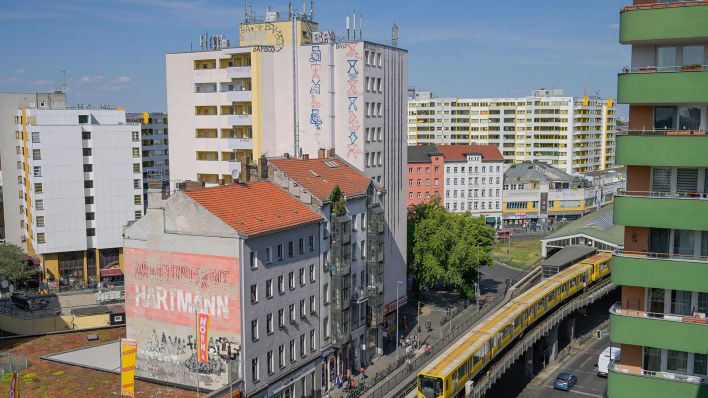 Symbolbild: Sozialbau-Wohnungen rund um das Kottbusser Tor in Berlin Kreuzberg. (Quelle: dpa/Schoening)