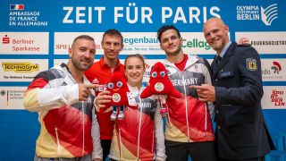 Berliner Sportler und Sportlerinnen für die Olympischen Spiele in Paris (Quelle: Tilo Wiedensohler / OSP Berlin)