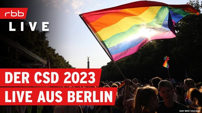 rbb Live: Der CSD 2023 live aus Berlin (Quelle: rbb)
