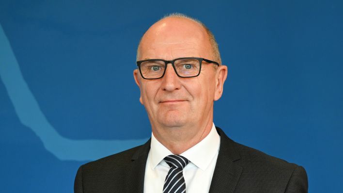 Dietmar Woidke (SPD), Ministerpräsident von Brandenburg am 01.08.2023 in Potsdam (Quelle: dpa/Soeren Stache)