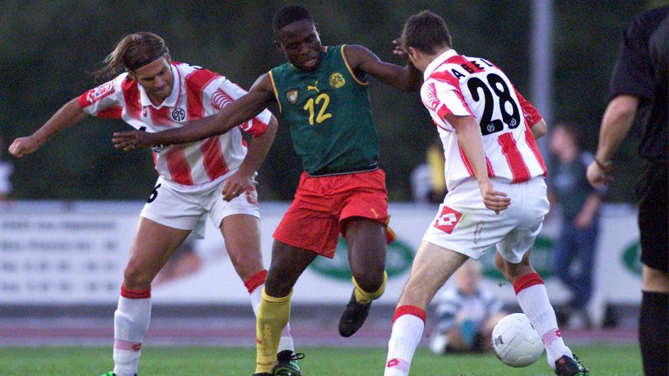 Kameruns Daniel Ngom Kome im Testspiel gegen Mainz 05 (imago images)