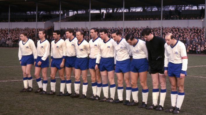 Die Mannschaft von Tasmania Berlin in der Bundesliga-Saison 1965/66 (imago images/Horstmüller)