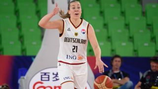 Svenja Brunckhorst: Kapitänin der Deutschen Basketball-Nationalmannschaft und Alba-Managerin(Bild: imago images/Sports Press Photo)