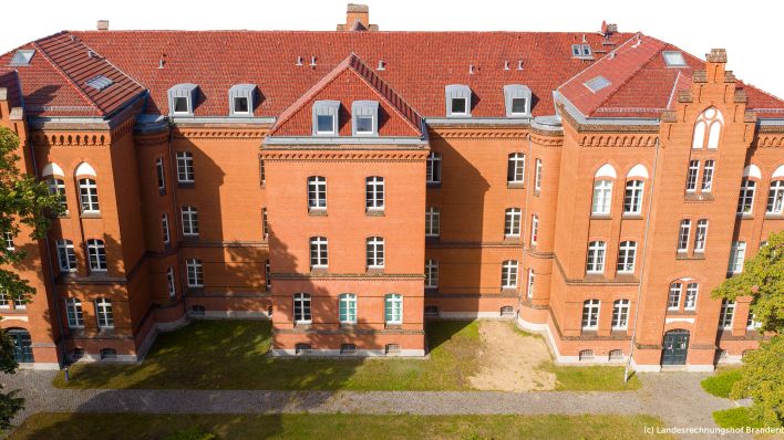 Der Landesrechnungshof Brandenburg in der Roten Kaserne in Potsdam im Jahr 2020. (Quelle: Landesrechnungshof)