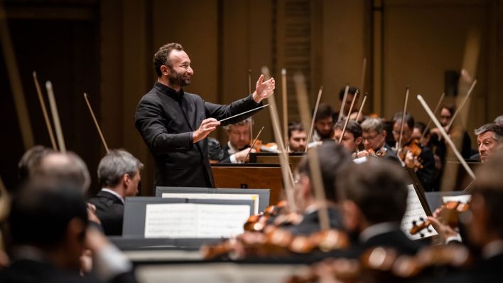 Die Berliner Philharmoniker geben ein Konzert unter Dirigent Kirill Petrenko (Quelle: Stephan Rabold)