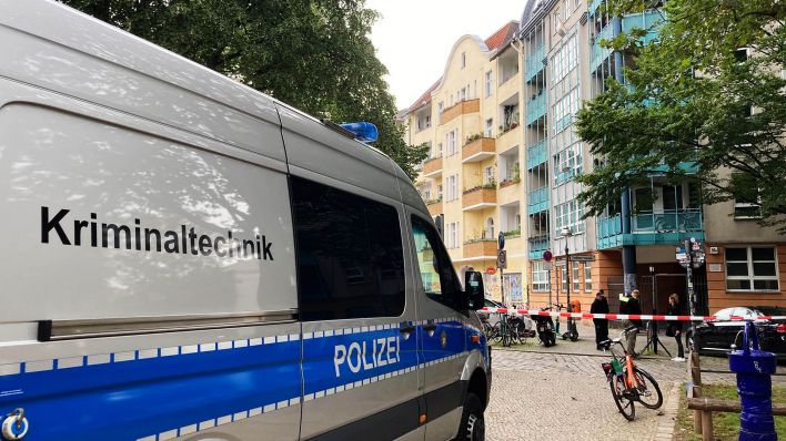 Einsatz der Kriminaltechnik in Berlin-Neukölln am 30.08.2023.(Quelle:rbb/F.Michel)