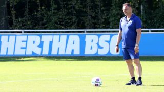 Pal Dardai beim Training von Hertha BSC