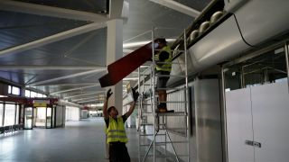 Sanierungsprojekt Flughafen Tegel (Quelle: rbb)