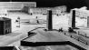 Platzgestaltung vor dem Flughafen Tempelhof in Berlin. - Modell von Ernst Sagebiel. (Quelle: dpa/akg-images/Hentschke)