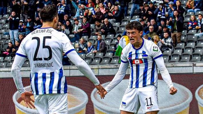3:1-Sieg: Hertha schlägt Paderborn dank Tabakovic-Doppelpacks