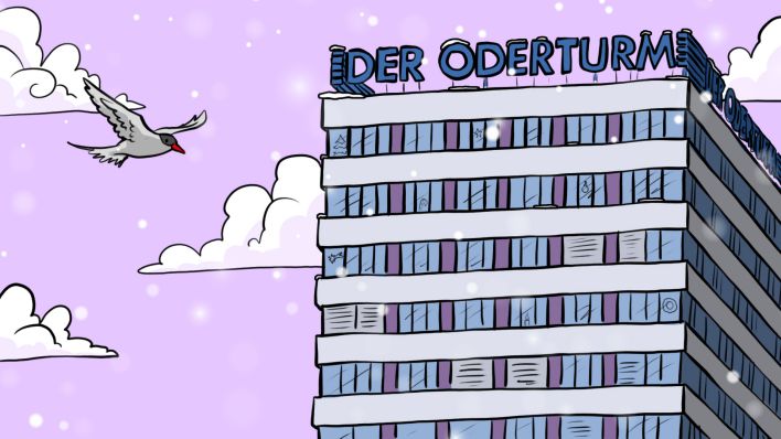 Oderturm in Frankfurt/Oder (Quelle: rbb/M. Behrendt)
