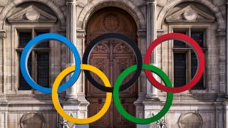 Die olympischen Ringe (imago images/Michael Weber)