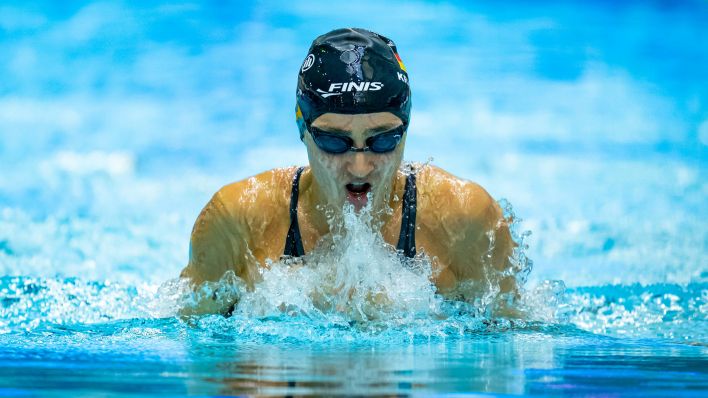 Elena Semenchin (geb. Krawzow) schwimmt bei den World Championships 2023 im Para Schwimmen am 03.08.2023. (Quelle: Imago Images/Ralf Kuckuck Photography)