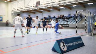 Ein Futsal-Bundesligaspiel zwischen dem HSV und Bielefeld (imago images/Torsten Helmke)