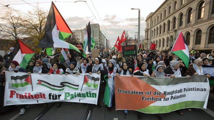 Tausende Teilnehmer bei pro-palästinensischen Demos erwartet