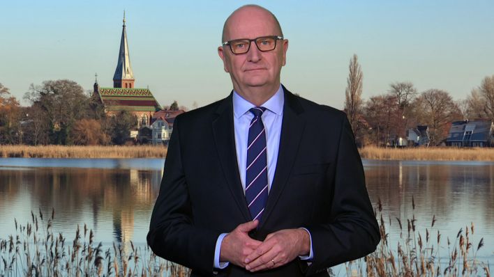 Neujahrsansprache des Ministerpräsidenten des Landes Brandenburg, Dietmar Woidke. (Quelle: rbb)