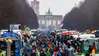 15.01.2024,Berlin,GER, - Impressionen der Landwirtschaftrsdemonstration in Berlin.(Quelle:imago images/M.Schwarz)