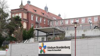 Das städtische Klinikum Brandenburg - Campus für Gesundheit an der Hochstraße.