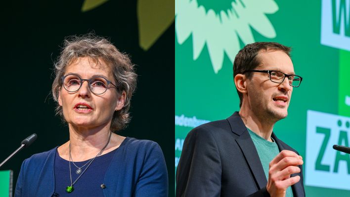 Antje Töpfer und Benjamin Raschke (Quelle: dpa)