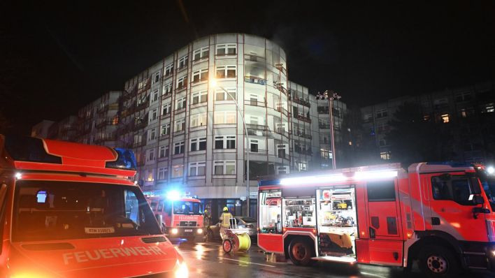 Wohnungsbrand in der Müllerstraße, Berlin (Quelle: Morris Pudwell)