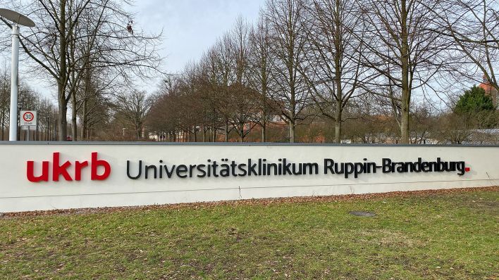Das Uniklinikum Ruppin-Brandenburg in Neuruppin ist das größte Krankenhaus im Nordwesten Brandenburgs. (Foto: rbb/Haase-Wendt)