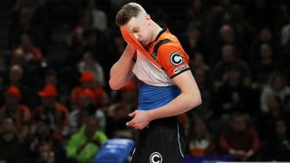 Volleys-Spieler Marek Sotola ist vom Champions-League-Aus enttäuscht. (Foto: IMAGO / Contrast)