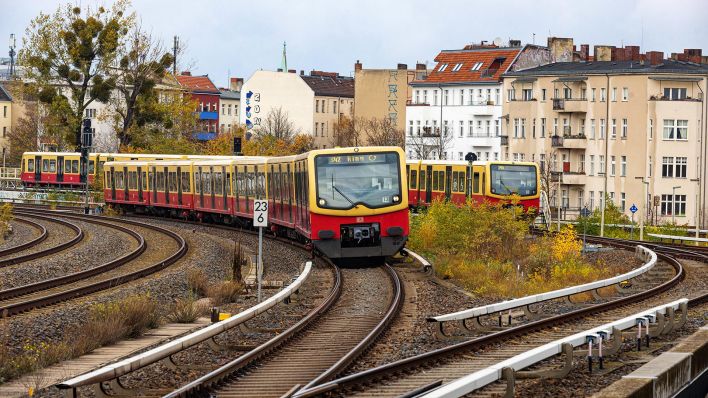Symbolbild:Ringbahn S-Bahn Berlin.(Quelle:imago images/R.Wölk)