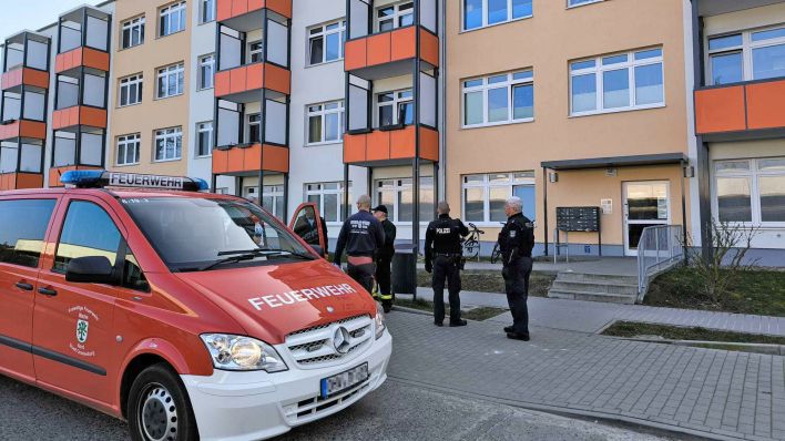 Originalbild: Feuerwehreinsatz in Oranienburg wegen einer Bombenentschärfung am 13.03.2024.(Quelle: Stadt Oranienburg)