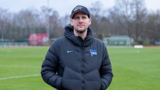 Hertha-Trainer Manuel Meister im Portrait (Bild: IMAGO/Matthias Koch)
