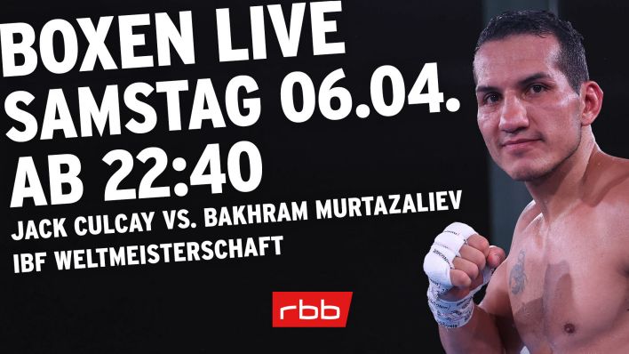 Boxen Live im rbb | Jack Culay vs. Bakhram Murtazaliev (Bild: IMAGO/Torsten Helmke)