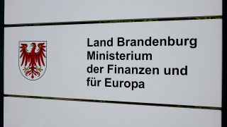 Das Ministerium der Finanzen und für Europa des Landes Brandenburg am 28.07.2022. (Quelle: dpa/Sascha Steinach)